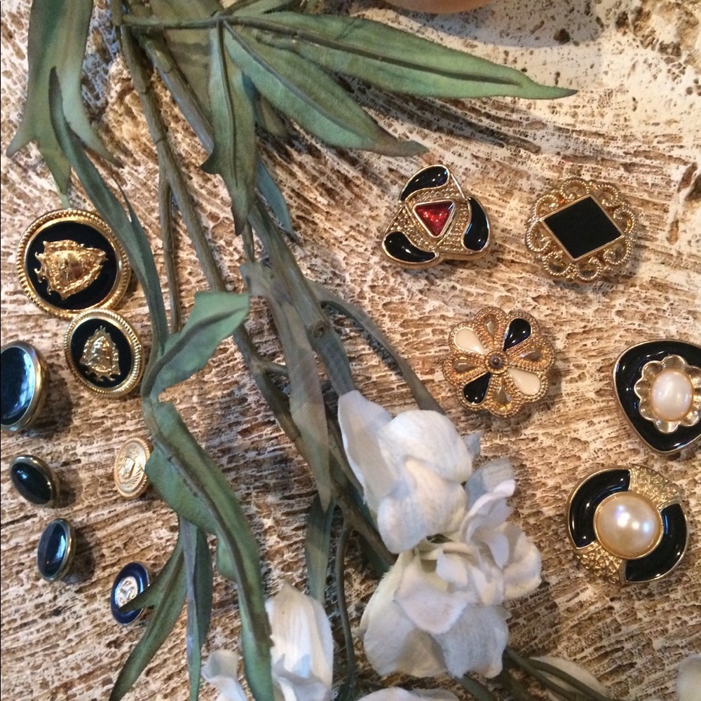 Vintage Buttons & Button Covers